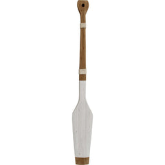 White & Timber Coastal Nautical Reclaimed Wood Decorative Oar – 90cm - My Coastal Collection